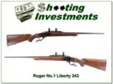 Ruger No. 1 243 Red Pad 200 Year LIBERTY! - 1 of 4
