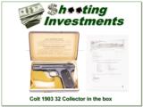 Colt 1903 32 Special 1908 collector with box - 1 of 4