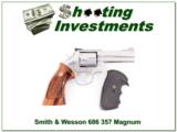 Smith & Wesson 686 no dash 4in polished stainless 357 - 1 of 4