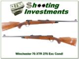 Winchester 70 XTR 270 New Haven Exc Cond! - 1 of 4
