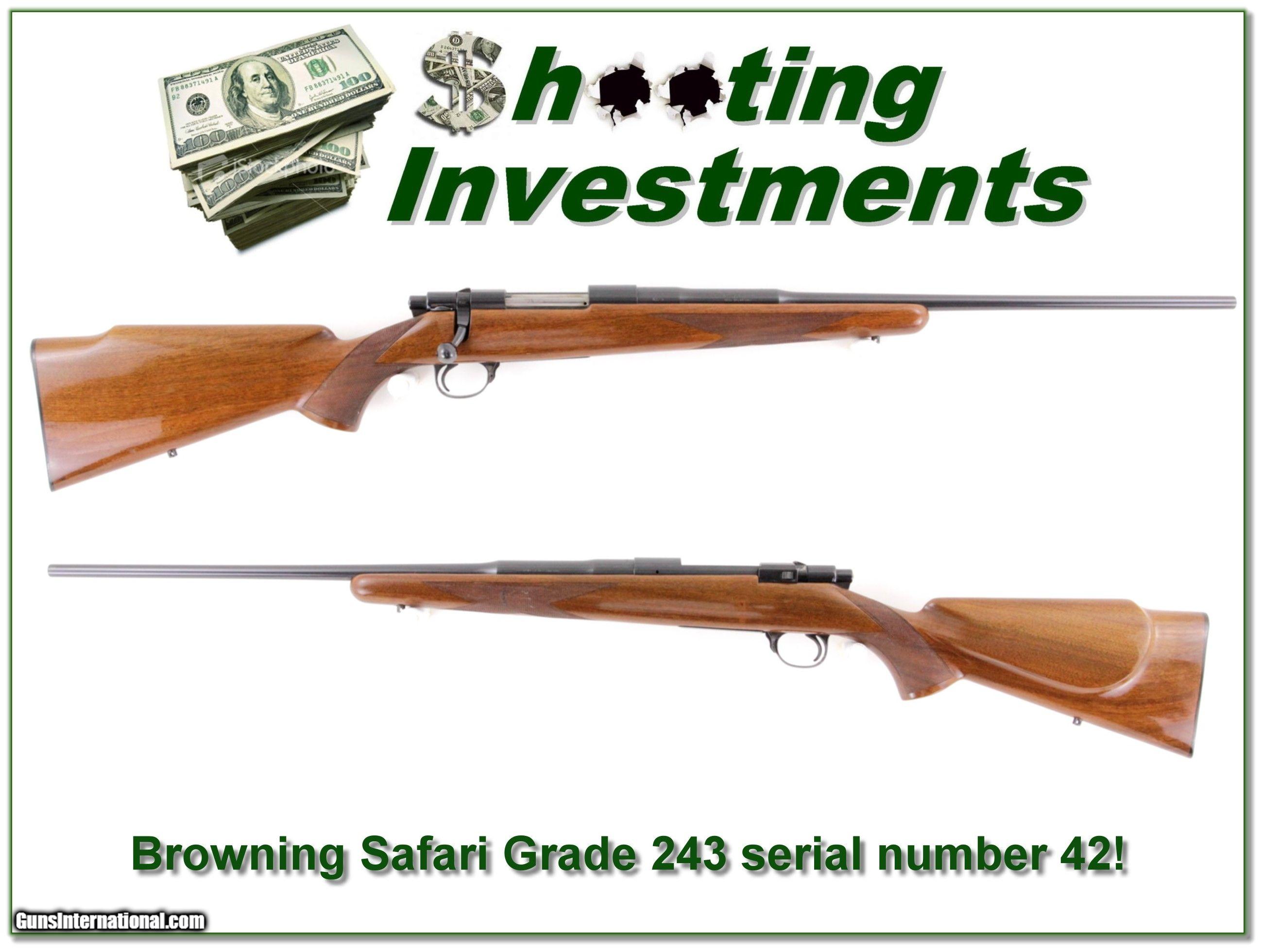 browning safari salt wood serial numbers