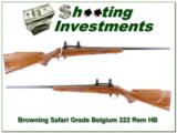 Browning Belgium Safari Grade 222 Remington - 1 of 4