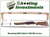Browning BAR Safari II in 300 Win Mag in box - 1 of 4