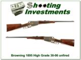 Browning 1895 High Grade 30-06 as new! - 1 of 4