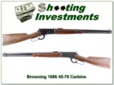 Browning 1886 45-70 Saddle Ring Carbine! - 1 of 4