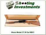 RARE Ithaca Model 37 Featherlight 20 gauge, unfired in box! - 1 of 4