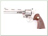 1977 Colt Python 357 6in Polished Nickel as new! - 2 of 4