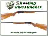 Browning 22 Auto 66 Belgium Honey Blond! - 1 of 4