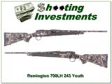 Remington 700 LH Left Handed Youth 243 Camo - 1 of 4