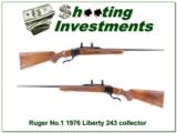 Ruger No. 1 243 Win Red Pad 200 Year LIBERTY! - 1 of 4
