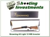 Browning A5 Light 12 as new in box 26in VR - 1 of 4