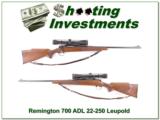 Remington ADL 22-250 w/ Leupold 3-9 VX-2 - 1 of 4