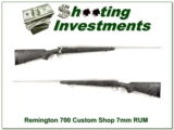 Remington 700 Custom Shop Stainless Flutted 7mm RUM! - 1 of 4