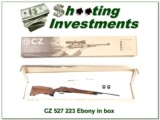 CZ-USA 527 RARE Ebony Edition .223 NIB - 1 of 4