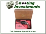 Colt Detective Special 38 3in unfired in original box - 1 of 4