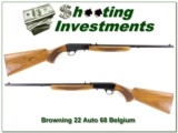 Browning 22 Auto 68 Belgium Blond! - 1 of 4