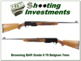 Browning BAR Grade II 70 Belgium 7mm Rem Mag! - 1 of 4