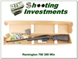 Remington 700 Tactical Creakote 300 Win unfired! - 1 of 4