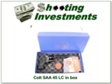 Colt SAA Gen 3 45 LC 5.5in case colored NIB! - 1 of 4