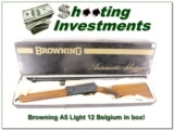 Browning A5 Light 12 Belgium in box! - 1 of 4