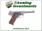 Colt Woodsman 22LR 1942 4.5 in as new - 1 of 4