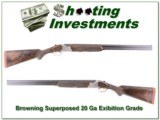 Browning Exhibition Grade 1950 Superposed Belgium 20 Ga - 1 of 4