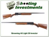 Browning A5 Light 20 26in Invector Exc Cond! - 1 of 4