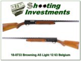 Browning A5 Light 12 63 Belgium Vent Rib! - 1 of 4