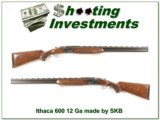 Ithaca Model 500 SKB 12 Gauge Nice Wood! - 1 of 4