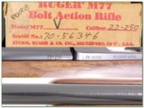 Ruger 77 Flatbolt 22-250 Varmint IN BOX! - 4 of 4