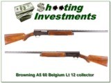 Browning A5 60 Belgium Light 12 Vent Rib Collector! - 1 of 4
