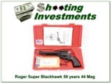 Ruger Blackhawk 6.5 in 50 Years 44 Mag NIC - 1 of 4