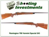 Remington 700 Varmit Special 243 near new! - 1 of 4