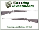 Browning A-bolt Stainless Stalker 375 H&H - 1 of 4