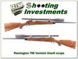 Remington 700 Varmint Special early 22-250 Unertl 16X - 1 of 4