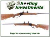 Ruger No.1 1-V Pre-Warning hard to find 25-06! - 1 of 4