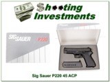 Sig Sauer P220 made in West German in box! - 1 of 4