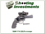 Smith & Wesson 17-6 22 LR with Red Dot scope - 1 of 4