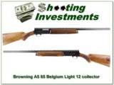 Browning A5 Light 12 65 Belgium VR collector! - 1 of 4