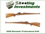 Winchester 70 RARE Mannlicher 30-06 Collector! - 1 of 4