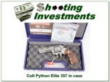 RARE Colt Python Elite 4in Stainless ANIC! - 1 of 4