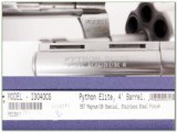 RARE Colt Python Elite 4in Stainless ANIC! - 4 of 4