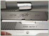 Kimber Super Match Custom Shop 45 ACP as new in case - 4 of 4