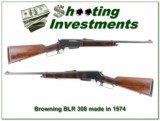Browning BLR 308 Winchester made in 1974 - 1 of 4
