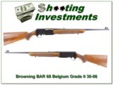 Browning BAR Grade II 68 Belgium 30-06 collector! - 1 of 4