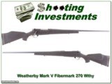 Weatherby Mark V original Fibermark 26in 270 Wthy Mag - 1 of 4