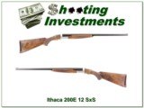 Ithaca 200E 12 Ga SxS Beautiful wood Engraved! - 1 of 4