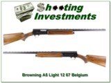 Browning A5 Light 12 67 Belgium Vent Rib - 1 of 4