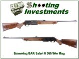 Browning BAR Safari II 300 Win Magnum! - 1 of 4