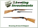 Browning 22 Auto 63 Belgium Blond w/ Jap barrel - 1 of 4